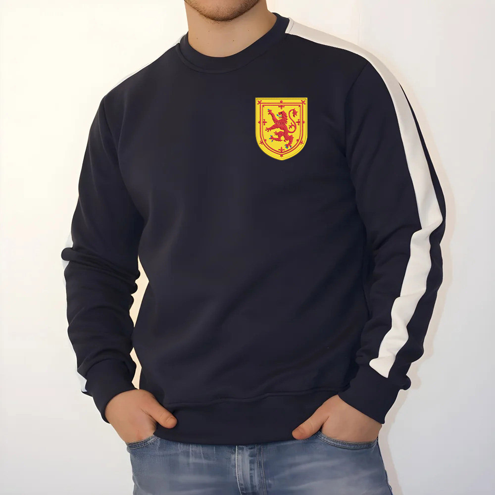 Scotland Sweatshirt Polyester Made By: Toffs Men's Navy 4XL