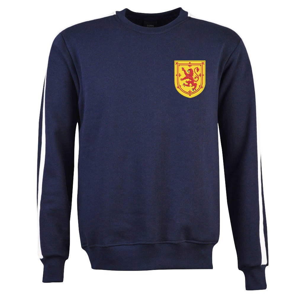 Scotland 1970'S Sweatshirt Polyester Made By: Toffs Men's Navy 4XL