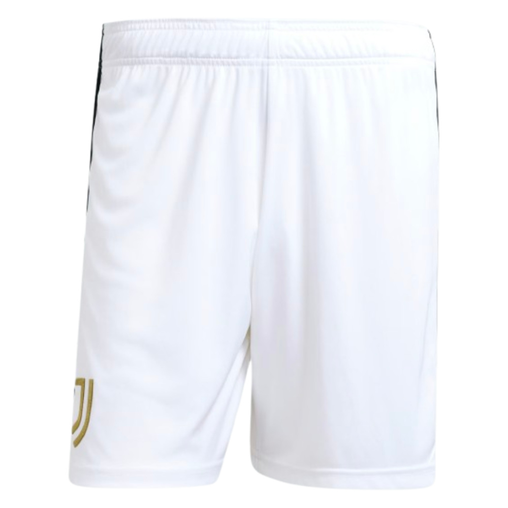 '26-'27 Juventus Home Shorts (White) Polyester Made By: Adidas Men's White 42 Waist