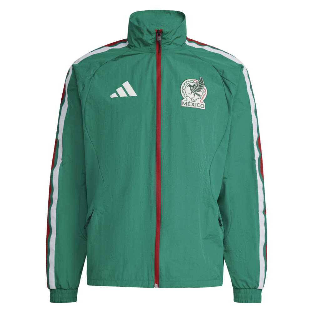 '26-'27 Mexico Home Anthem Jacket (Bold ) Polyester Made By: Adidas Men's Green Large
