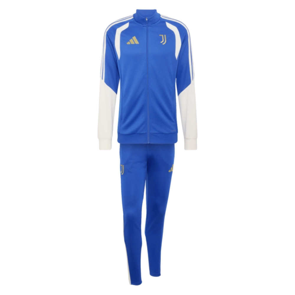 '26-'27 Juventus Tracksuit (Bold ) Polyester Made By: Adidas Men's Blue Xxl