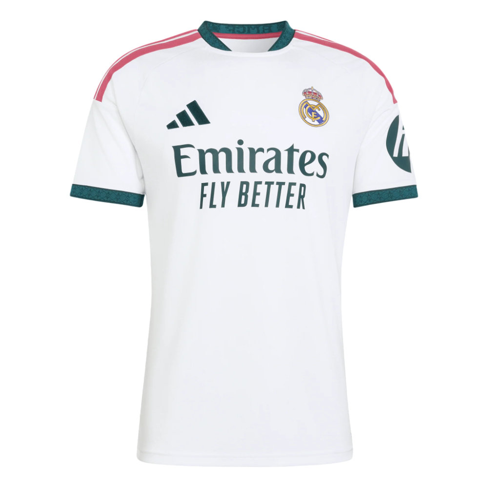 '26-'27 Real Madrid Home Shirt Polyester Made By: Adidas Men's White Small