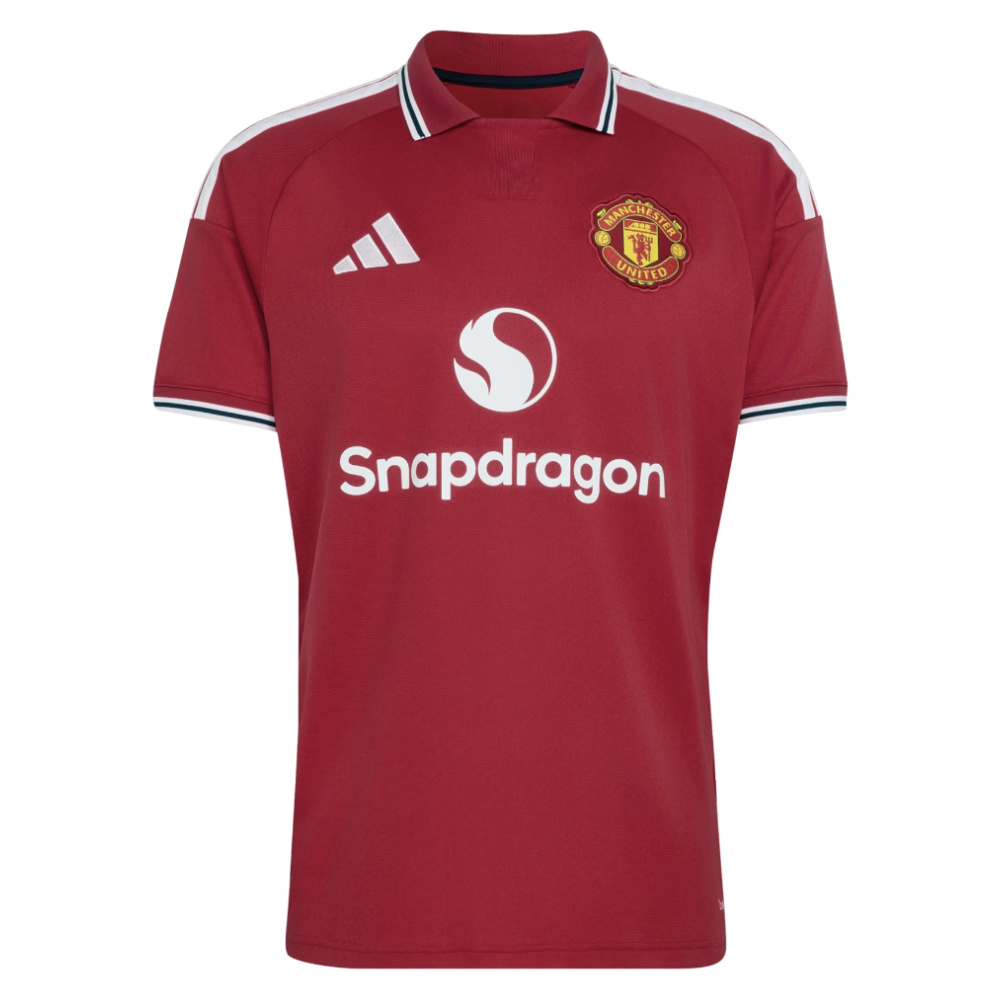 '26-'27 Man Utd Home Shirt Polyester Manchester United Made By: Adidas Men's Red 3XL