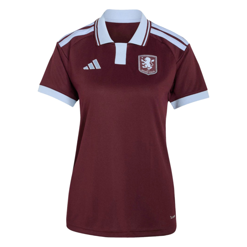 '26-'27 Aston Villa Home Shirt () Polyester Made By: Adidas Women's Claret Small