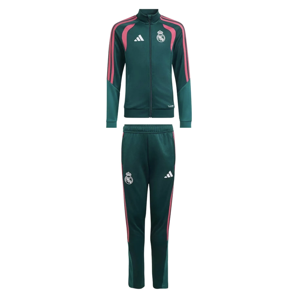 Adidas Unisex Kids Vert Real Madrid Kids Tracksuit Tiro 2026/27 - Image 2