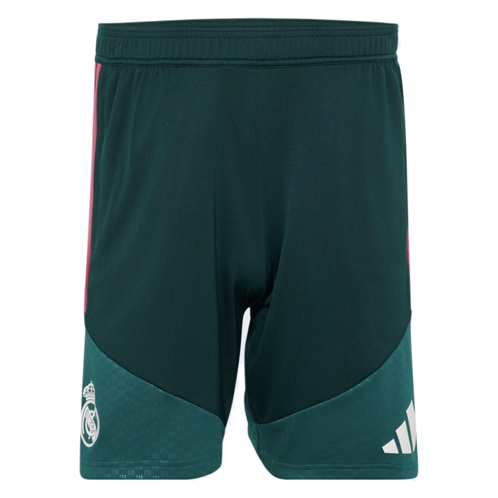 '26-'27 Real Madrid Training Shorts (Aurora Ivy) Polyester Made By: Adidas Men's Green Extra Large