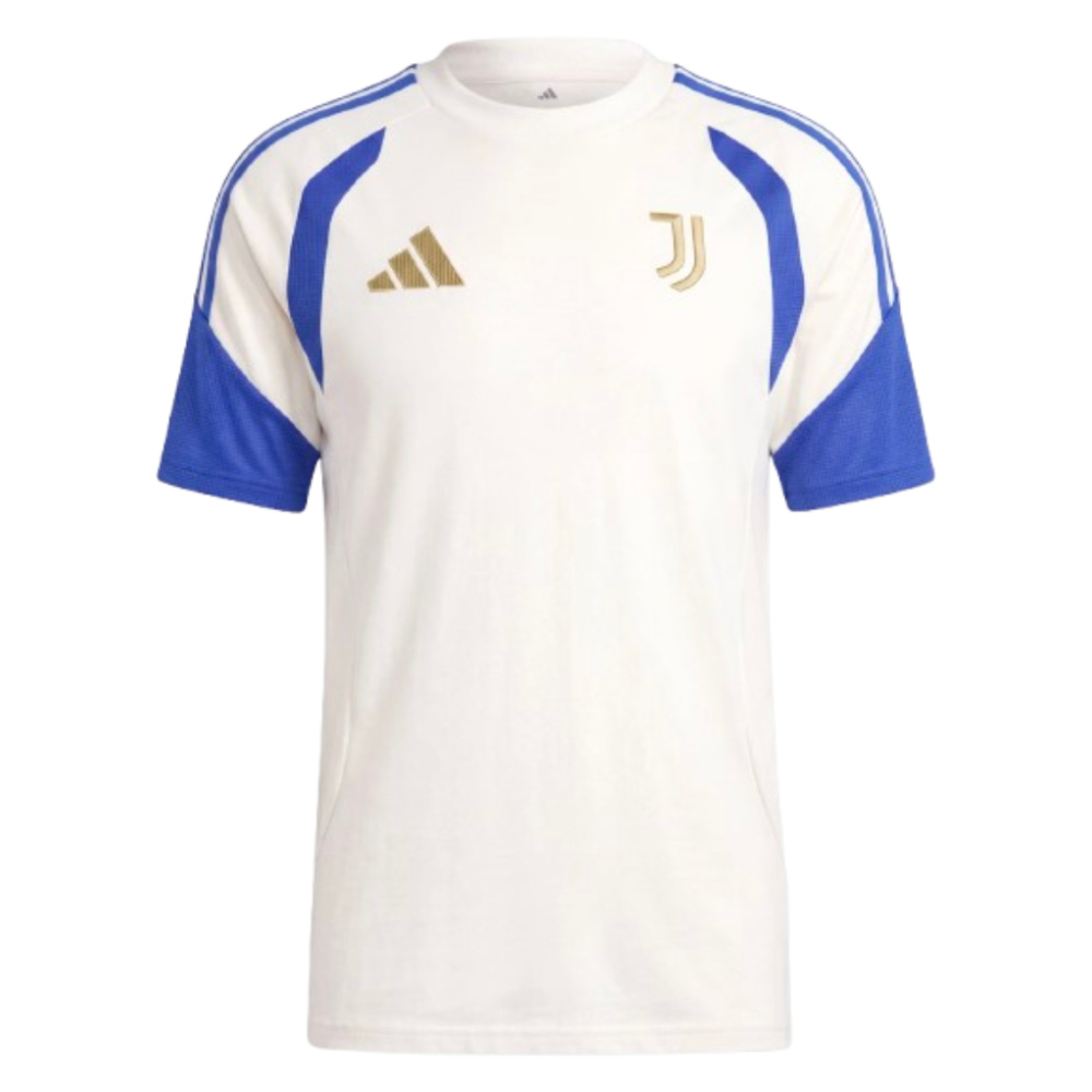 '26-'27 Juventus Training Tee (Chalk ) Polyester Made By: Adidas Men's White Large
