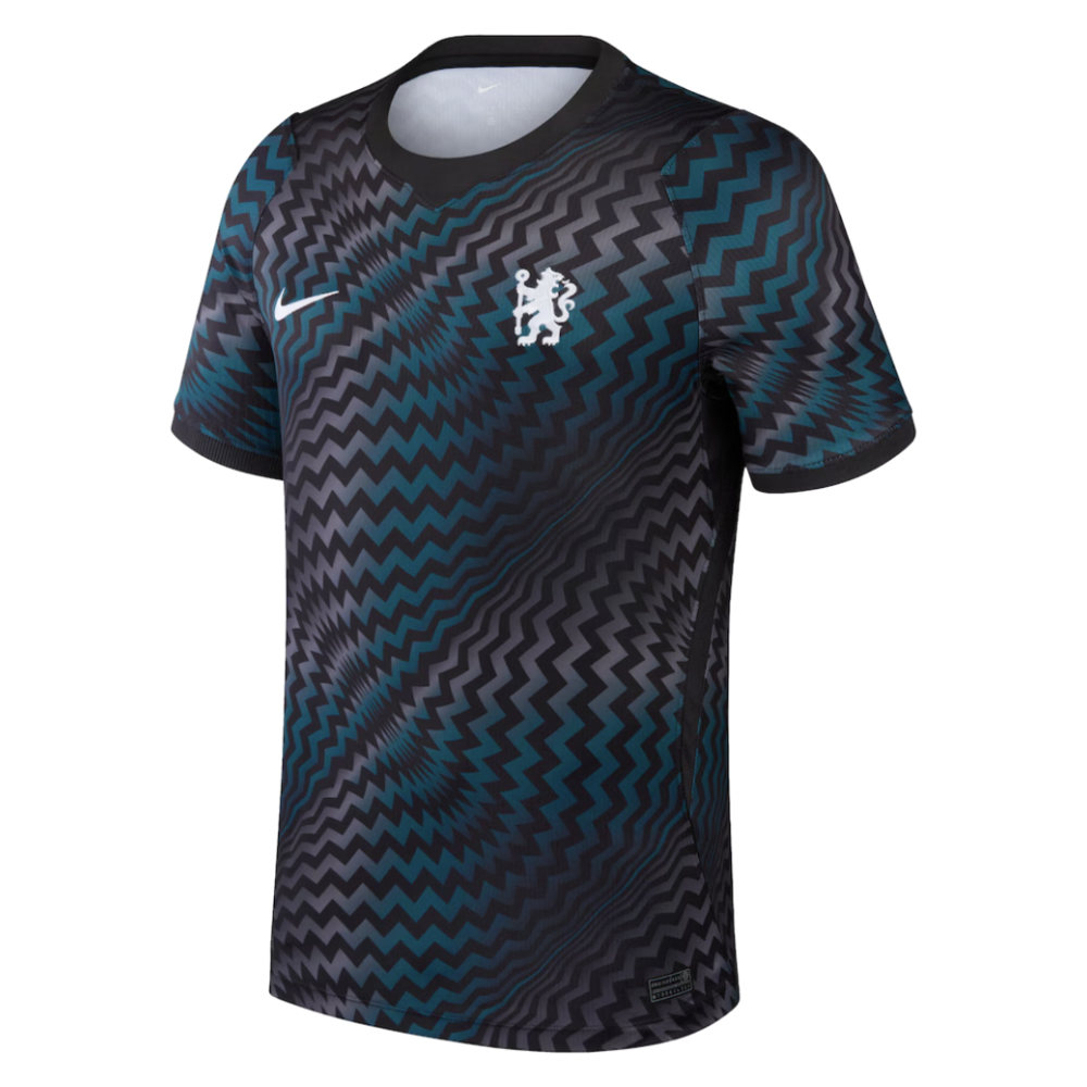 '26-'27 Chelsea Goalkeeper Shirt (Black) Polyester Made By: Nike Men's Black Large