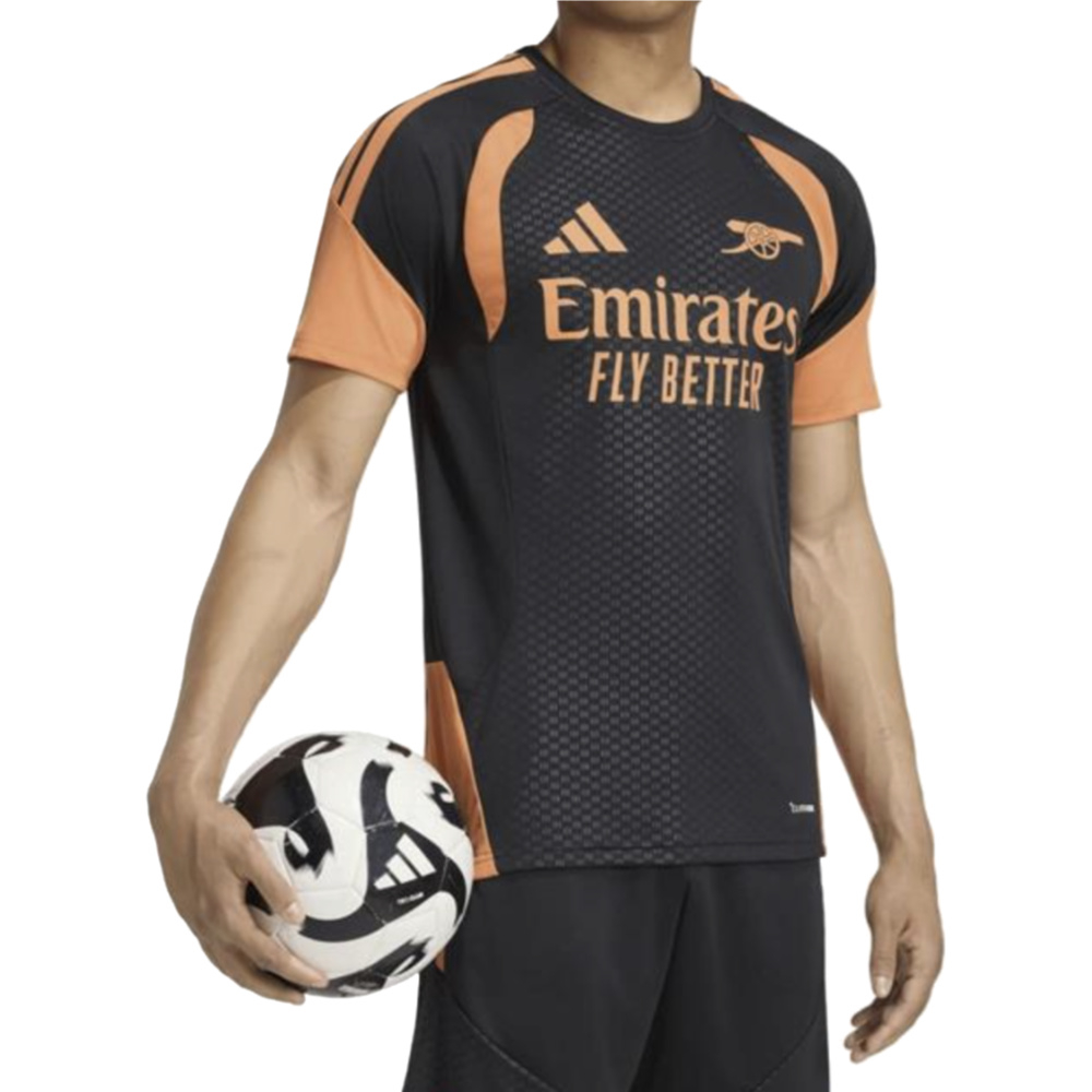 '26-'27 Arsenal Training Jersey (Black) Polyester Made By: Adidas Men's Black Extra Small