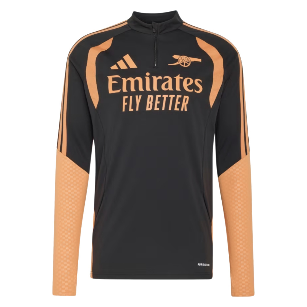 '26-'27 Arsenal Training Top (Black) Polyester Made By: Adidas Men's Black Extra Large