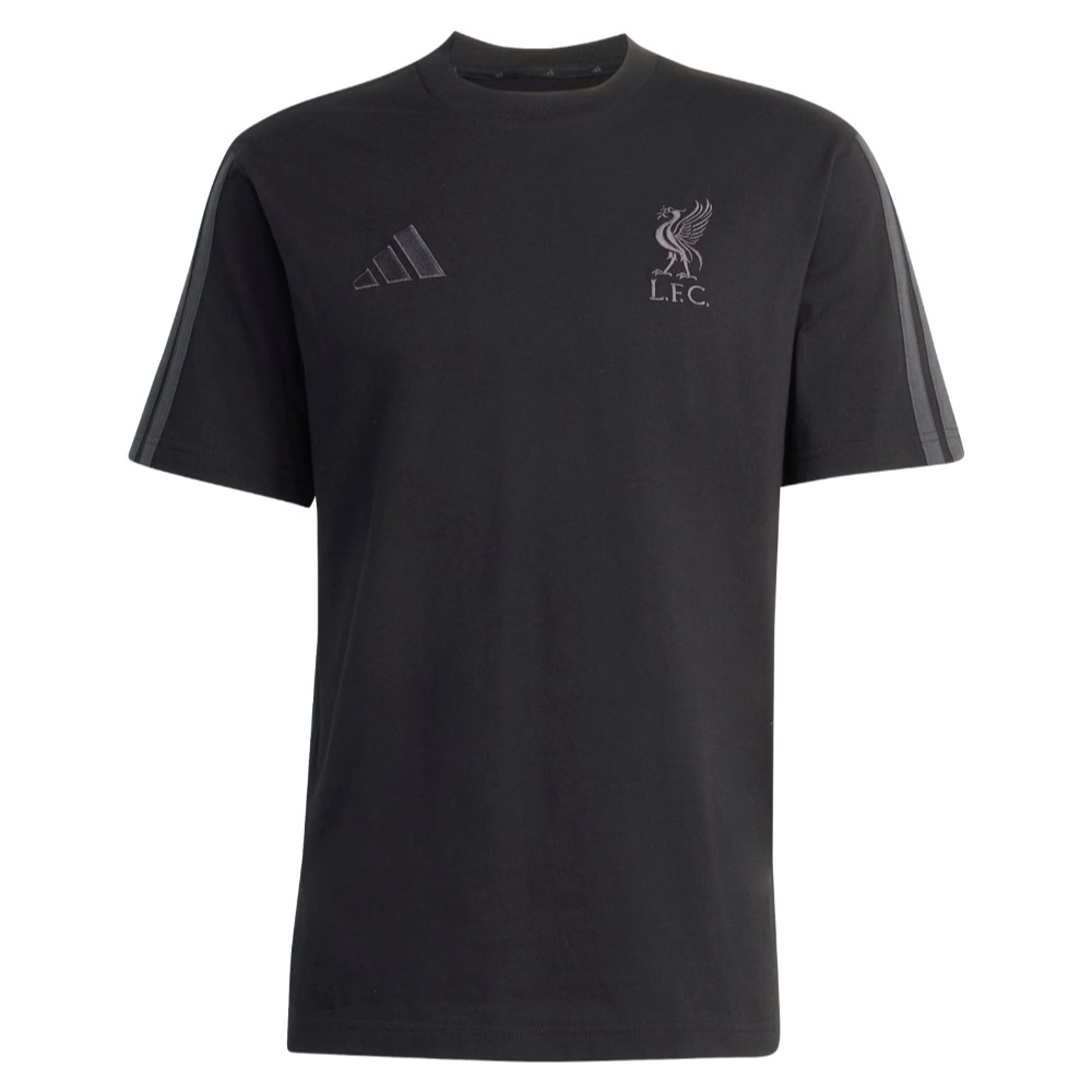 '26-'27 Liverpool Dna Tee (Black) Polyester Made By: Adidas Men's Black Xxl