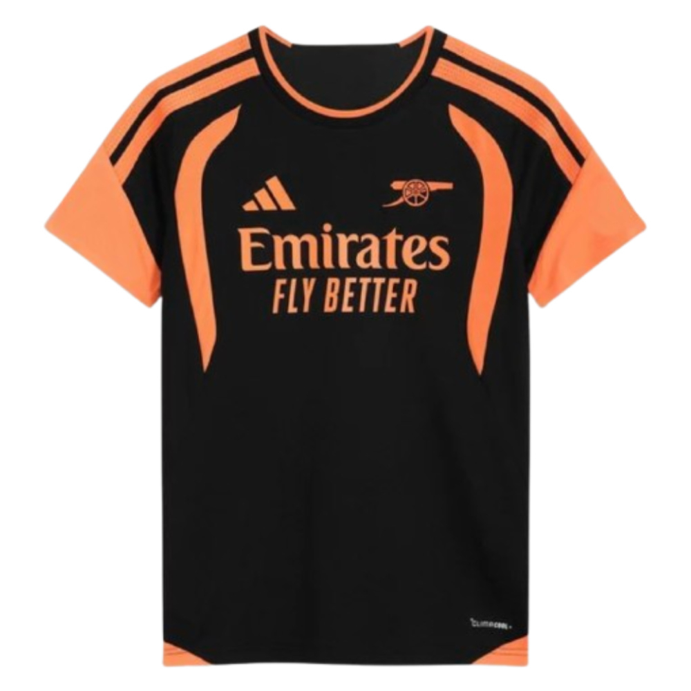 '26-'27 Arsenal Training Jersey (Black) - Polyester Made By: Adidas Women's Black Extra Large