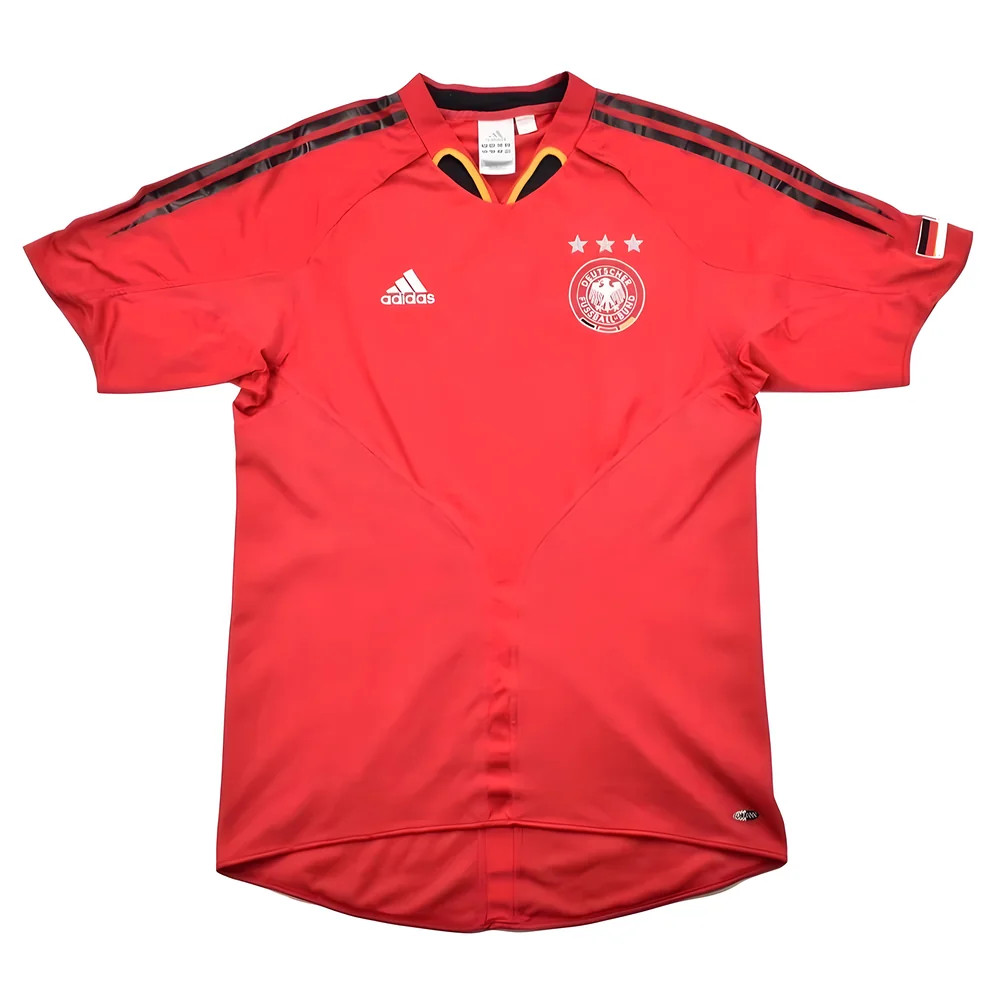 '04-'06 Germany Third Shirt ((Excellent) Polyester Made By: Adidas Men's Red Xxl