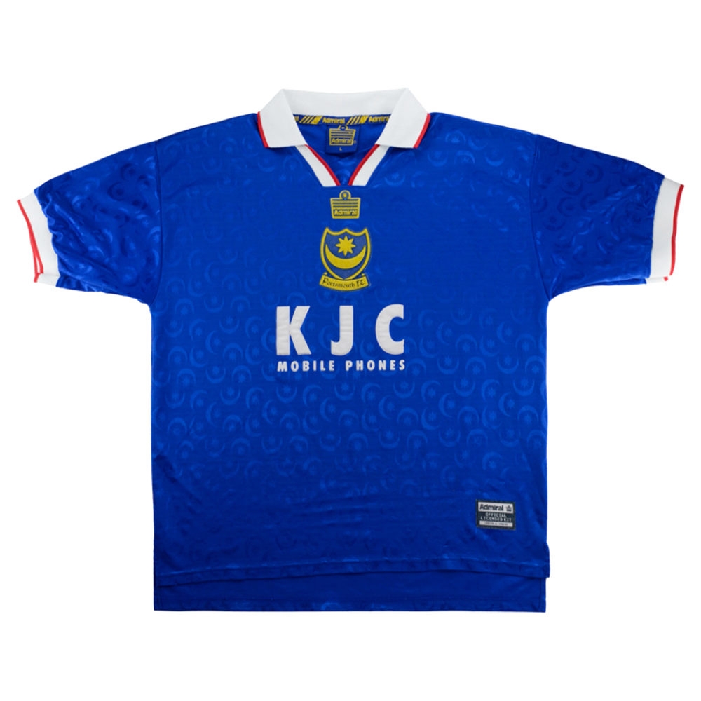 Portsmouth 1997-99 Home Shirt ((Excellent) XXL)