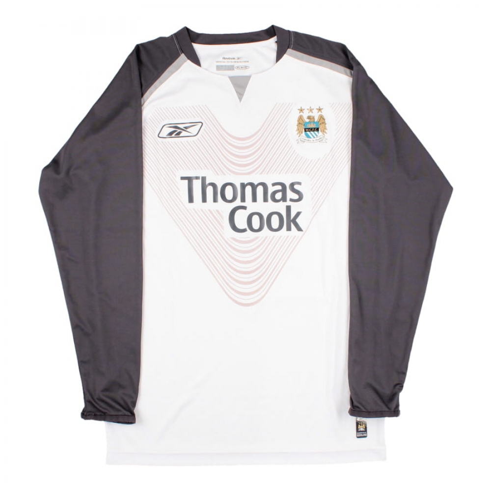 Ancien Maillot Umbro Manchester City - Taille L - Sky Blues - Vintage