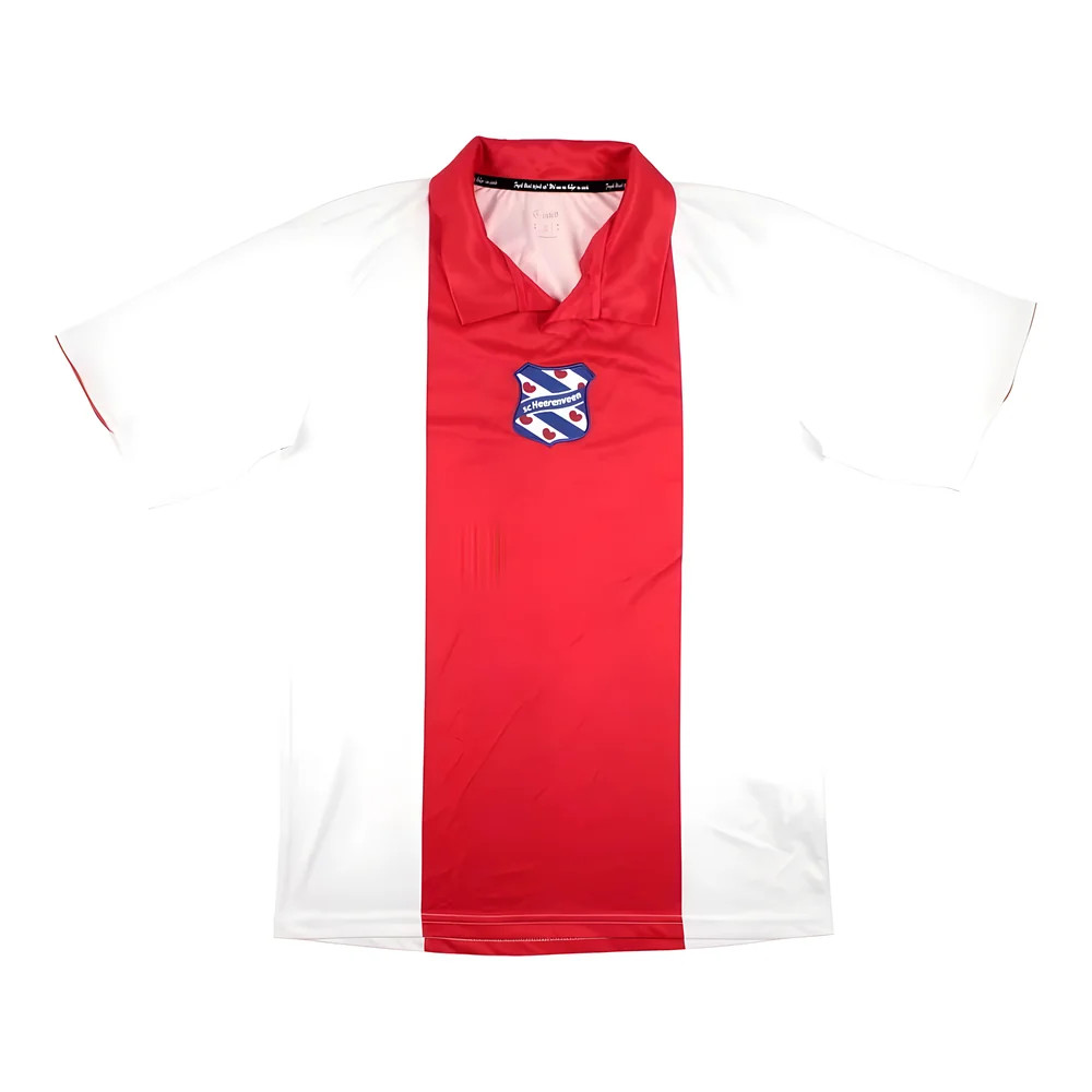 '11-'12 Heerenveen Athena Anniversary Away Shirt ) ((Mint) Polyester Heerenven Made By: Jako Men's Red Extra Small