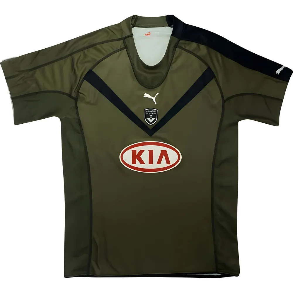 '06-'07 Bordeaux Third Shirt (Very Good) Polyester Made By: Puma Men's Dark Green Large