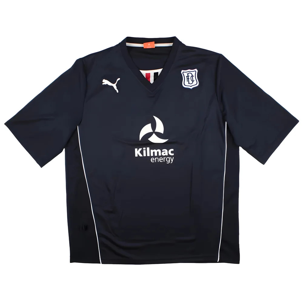'13-'14 Dundee Home Shirt ) (Excellent) Polyester Made By: Puma Men's Navy Extra Large