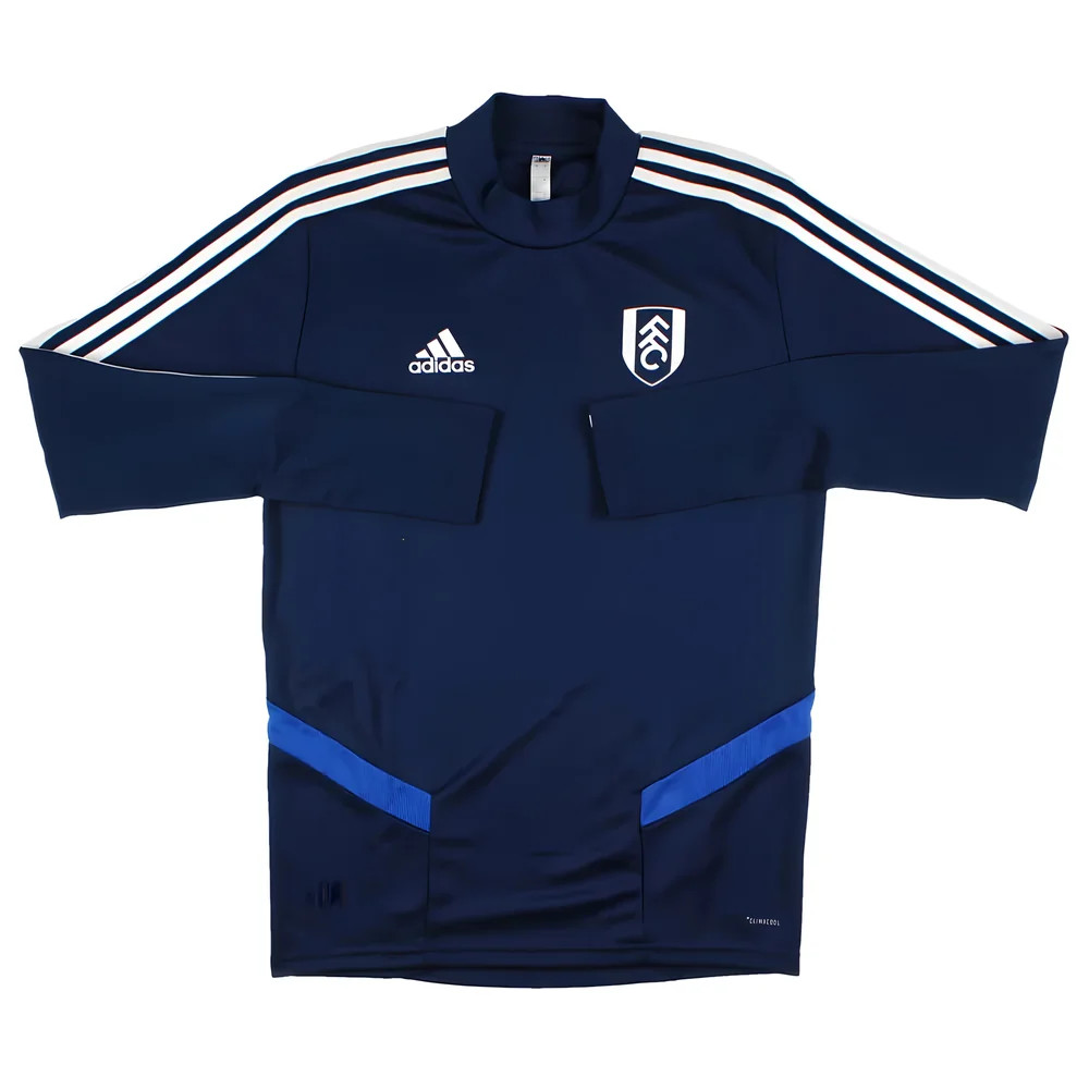 '18-'19 Fulham Training Top (S) (Excellent) Polyester Made By: Adidas Men's Navy Small