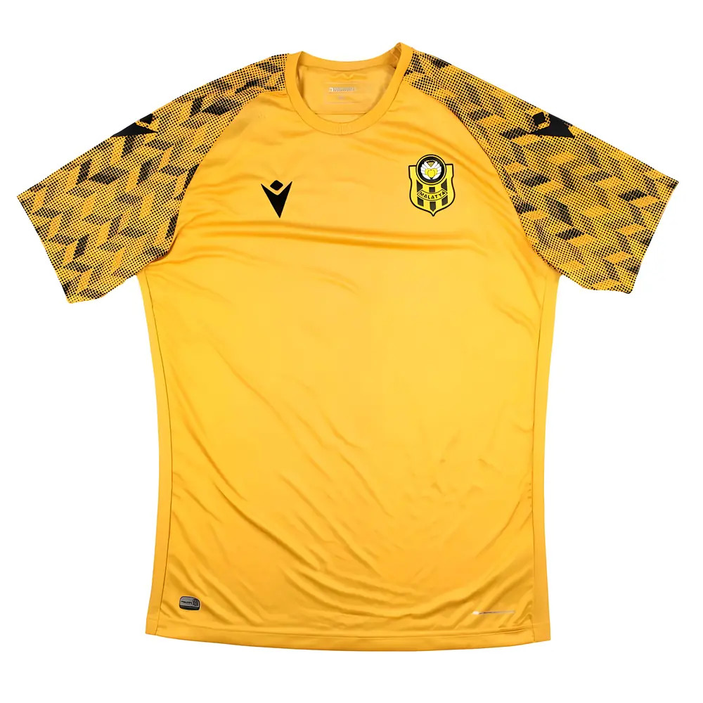 '19-'20 Yeni Malatyaspor Macron Training Shirt ) (Very Good) Polyester Men's Yellow Extra Large