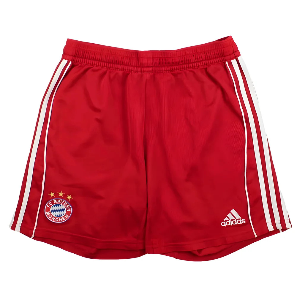 '05-'06 Bayern Munich Shorts (L) (Excellent) Polyester Made By: Adidas Men's Red Large