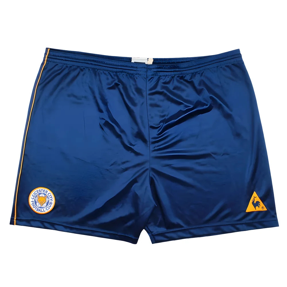 '01-'02 Leicester City Le Coq Sportif Shorts ) (Very Good) Polyester Men's Navy Extra Large