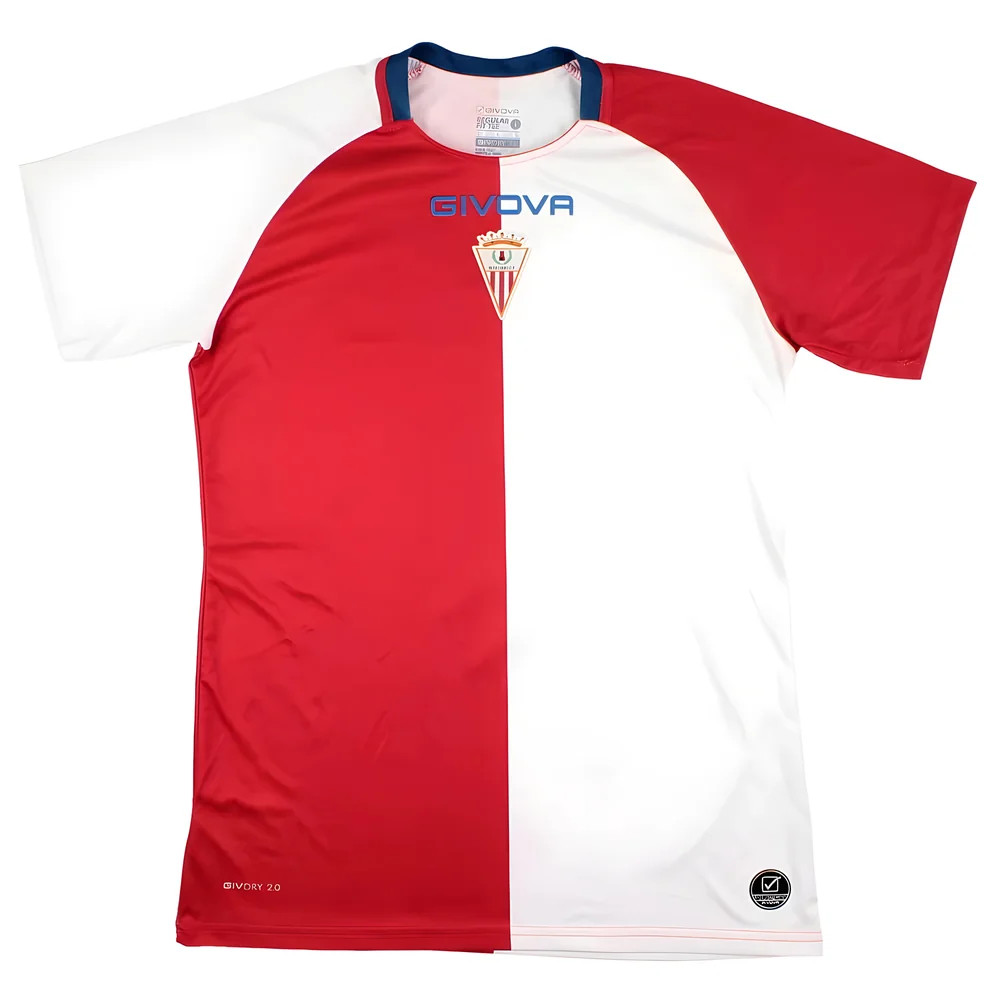 '22-'23 Algeciras Home Shirt (L) (Excellent) Polyester Algeciras Cf Made By: Givova Men's Red Large
