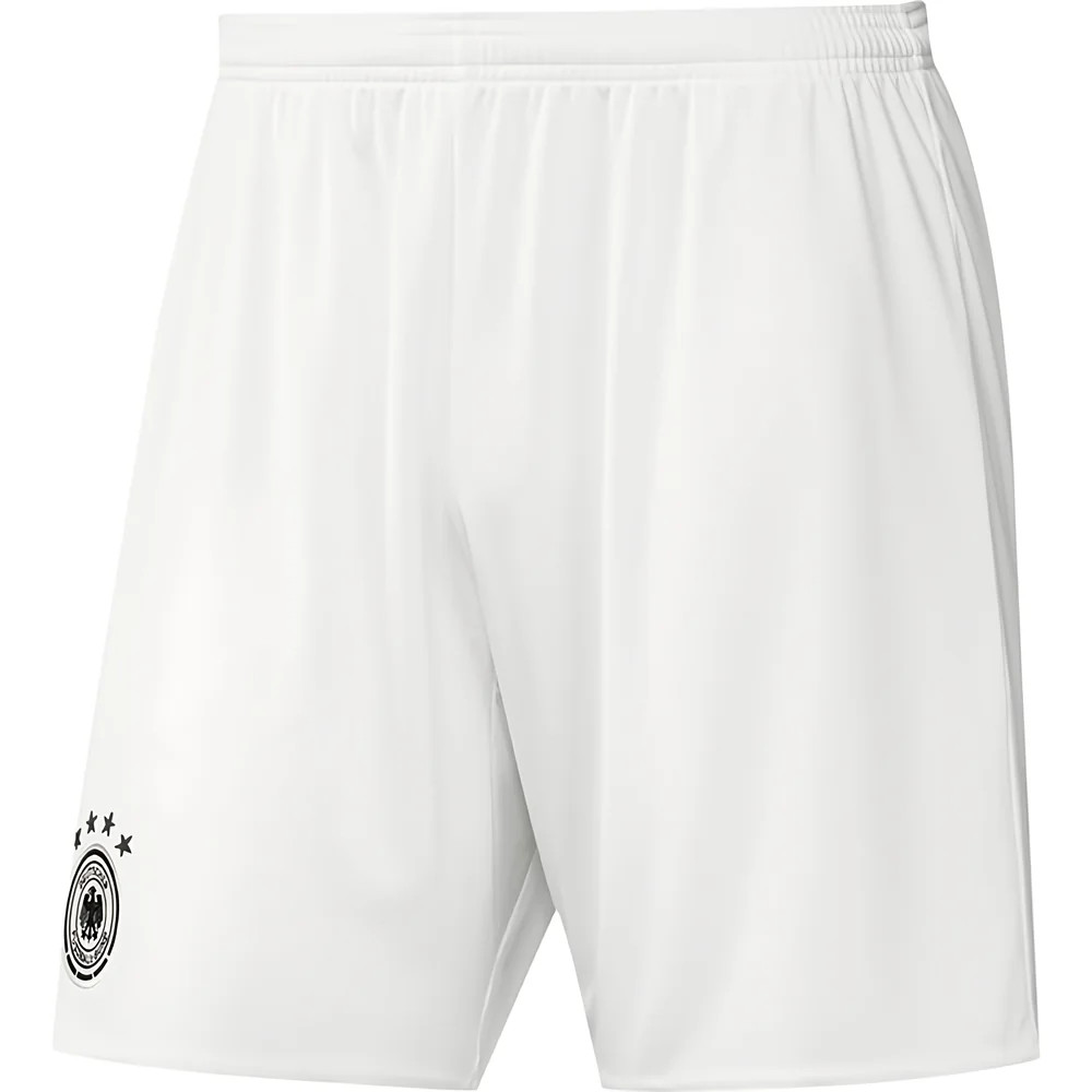 '16-'17 Germany Away Shorts ) (Good) Polyester Made By: Adidas Men's White Extra Small