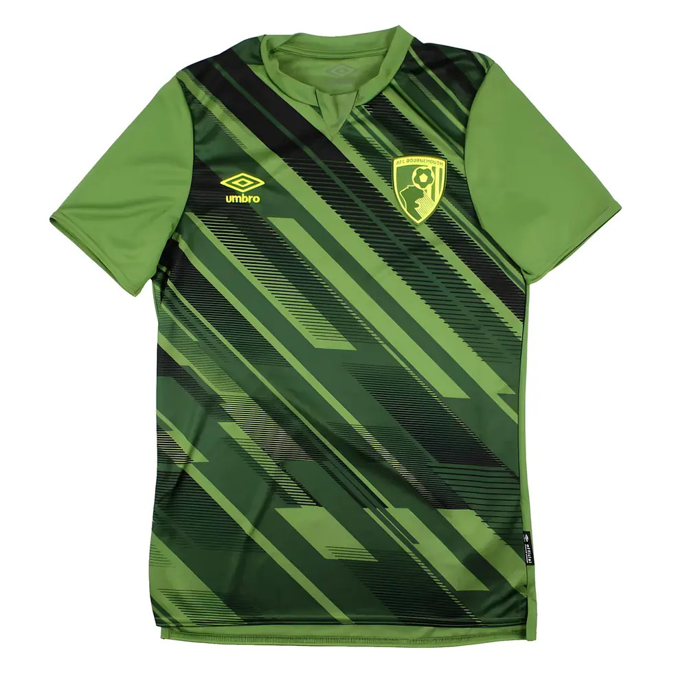 '21-'22 Bournemouth Third Shirt (L) (Mint) Polyester Made By: Umbro Men's Green Large