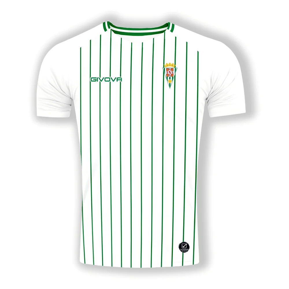 '22-'23 Cordoba Home Shirt (L) (Excellent) Polyester Made By: Givova Men's White Large