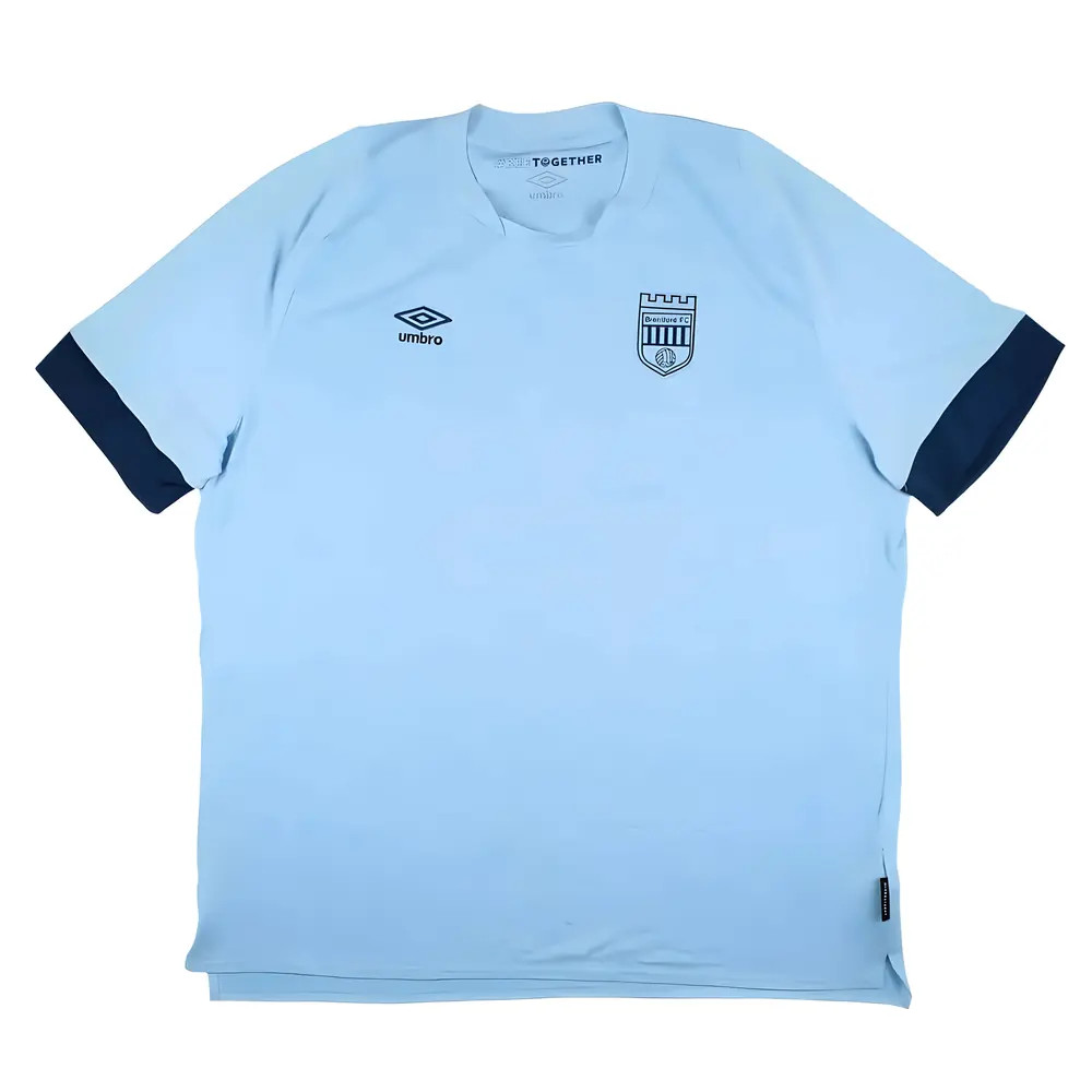'22-'24 Brentford Away Shirt (Sponsorless) ) (Excellent) Polyester Made By: Umbro Men's Blue 3XL