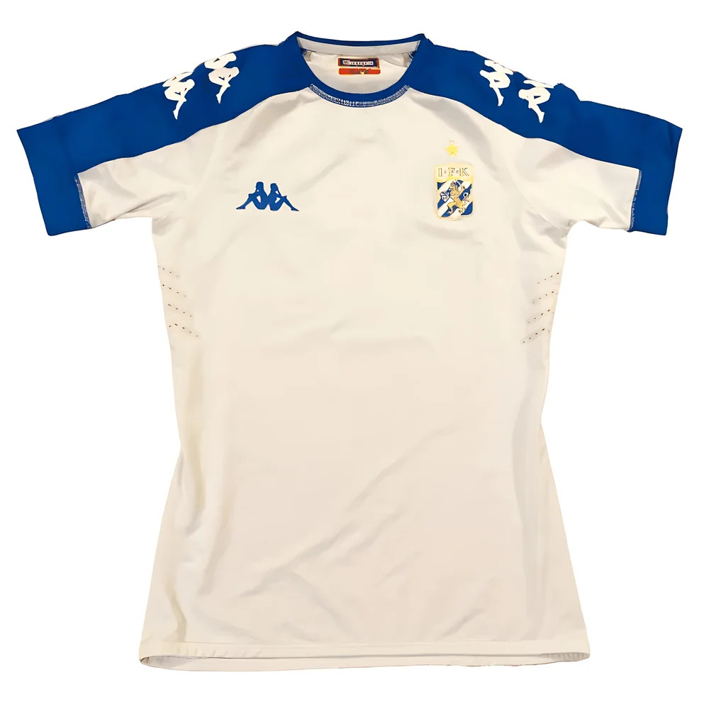'18-'19 Goteborg Third Shirt (M) (Very Good) Polyester Made By: Kappa Men's White Medium