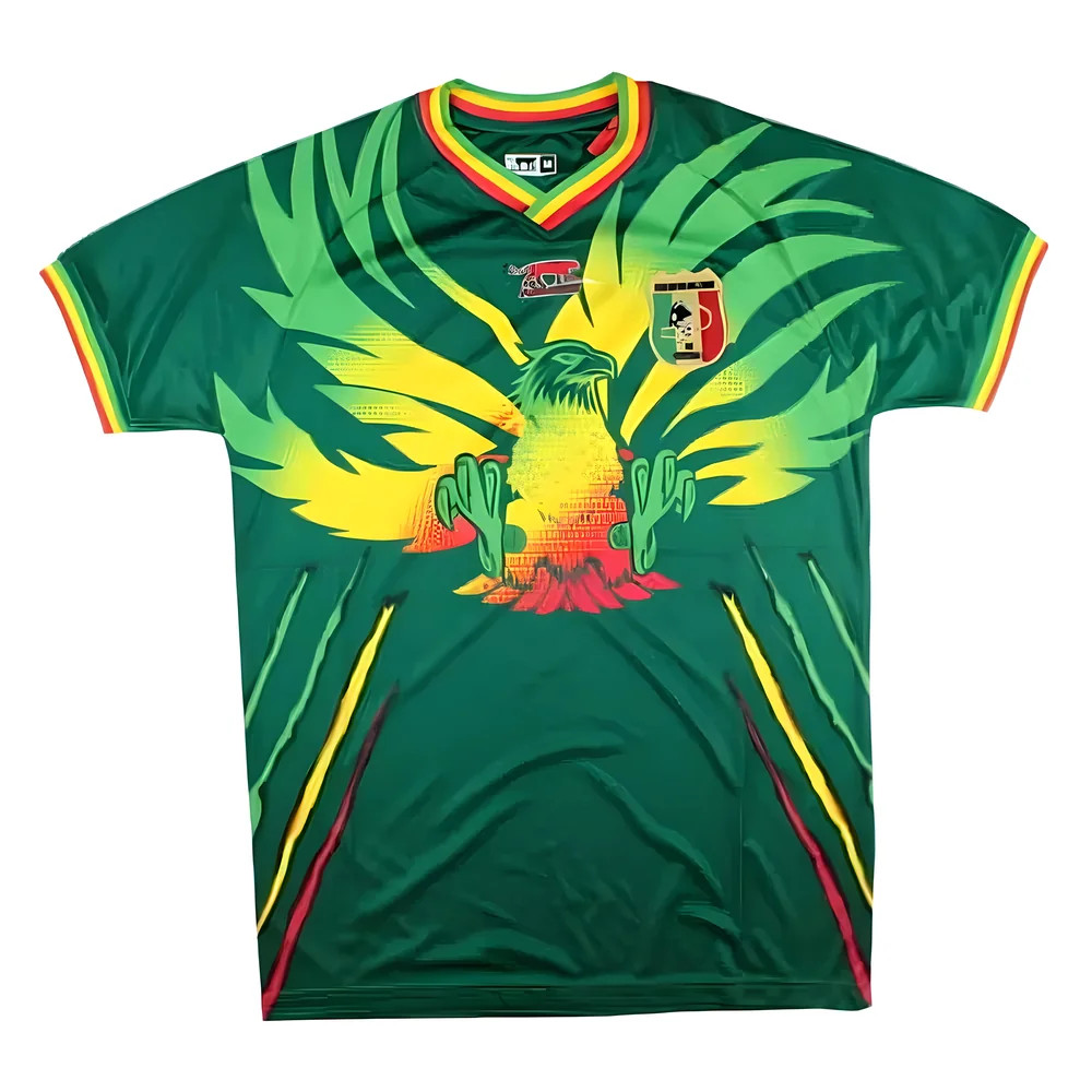 '23-'24 Mali Away Shirt (L) (Bnwt) Polyester Made By: Airness Men's Green Large