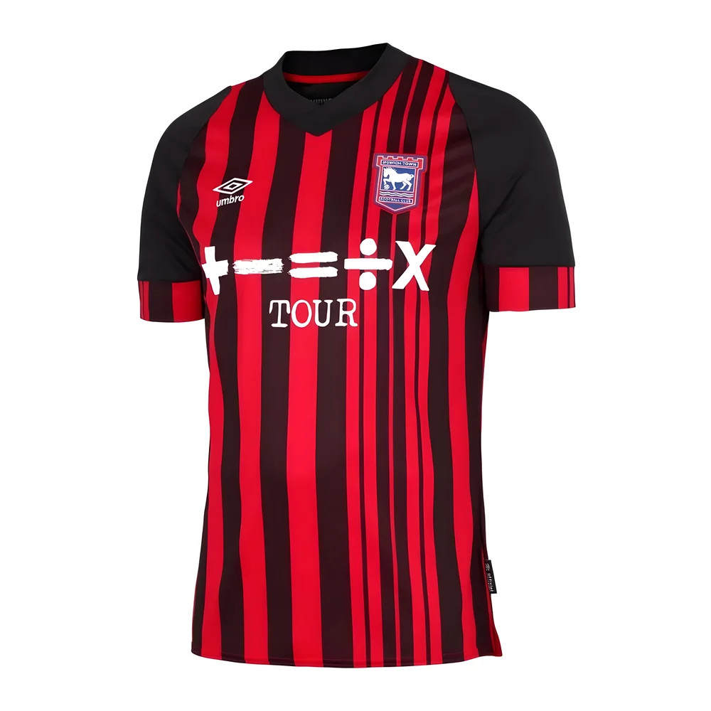 '22-'23 Ipswich Town Away Shirt (M) (Bnwt) Polyester Made By: Umbro Men's Red Medium