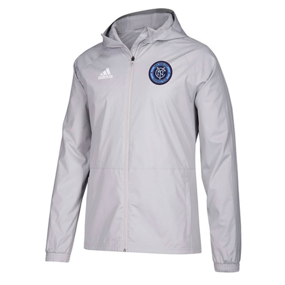 adidas football rain jacket