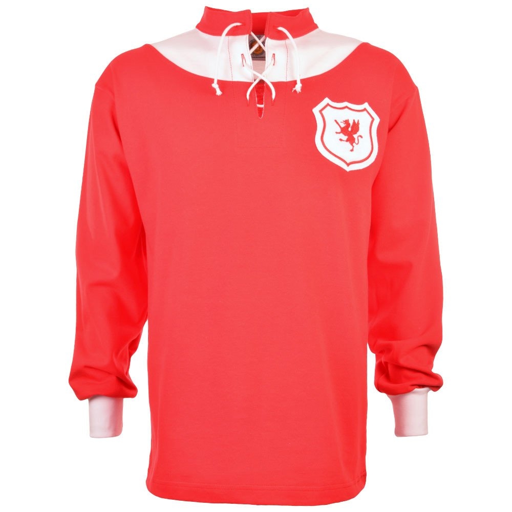 Wales 1920's National Football Polo Sizes S-XXXL Embroidered Logo 