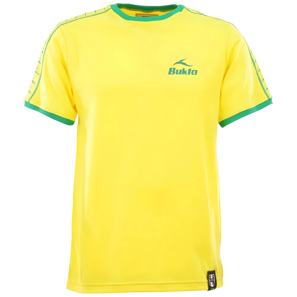 Bukta T-Shirt - On Yellow Polyester Chelsea Made By: Toffs Men's Green 5XL
