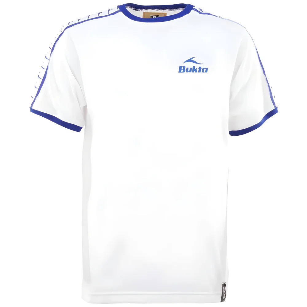 Bukta T-Shirt - Royal On Polyester Chelsea Made By: Toffs Men's White 5XL