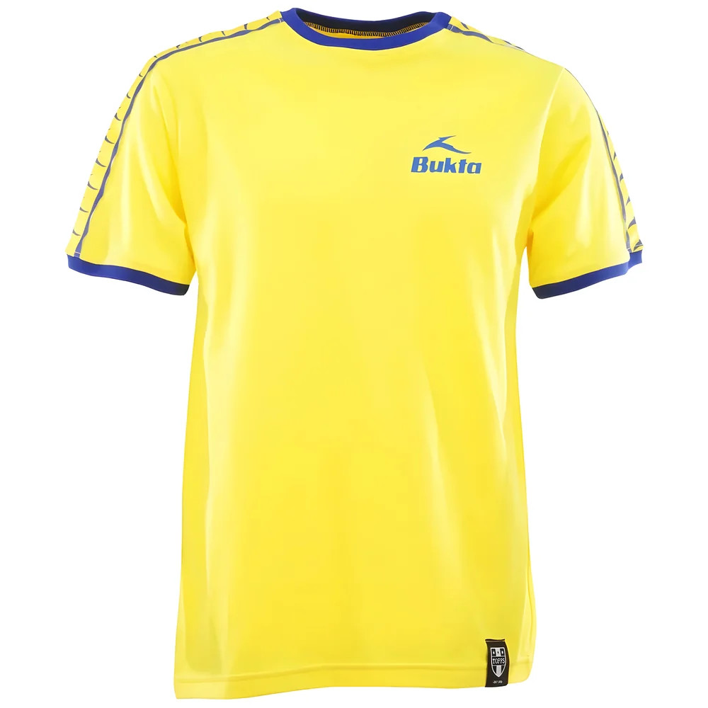 Bukta T-Shirt - Royal On Polyester Chelsea Made By: Toffs Men's Yellow 5XL