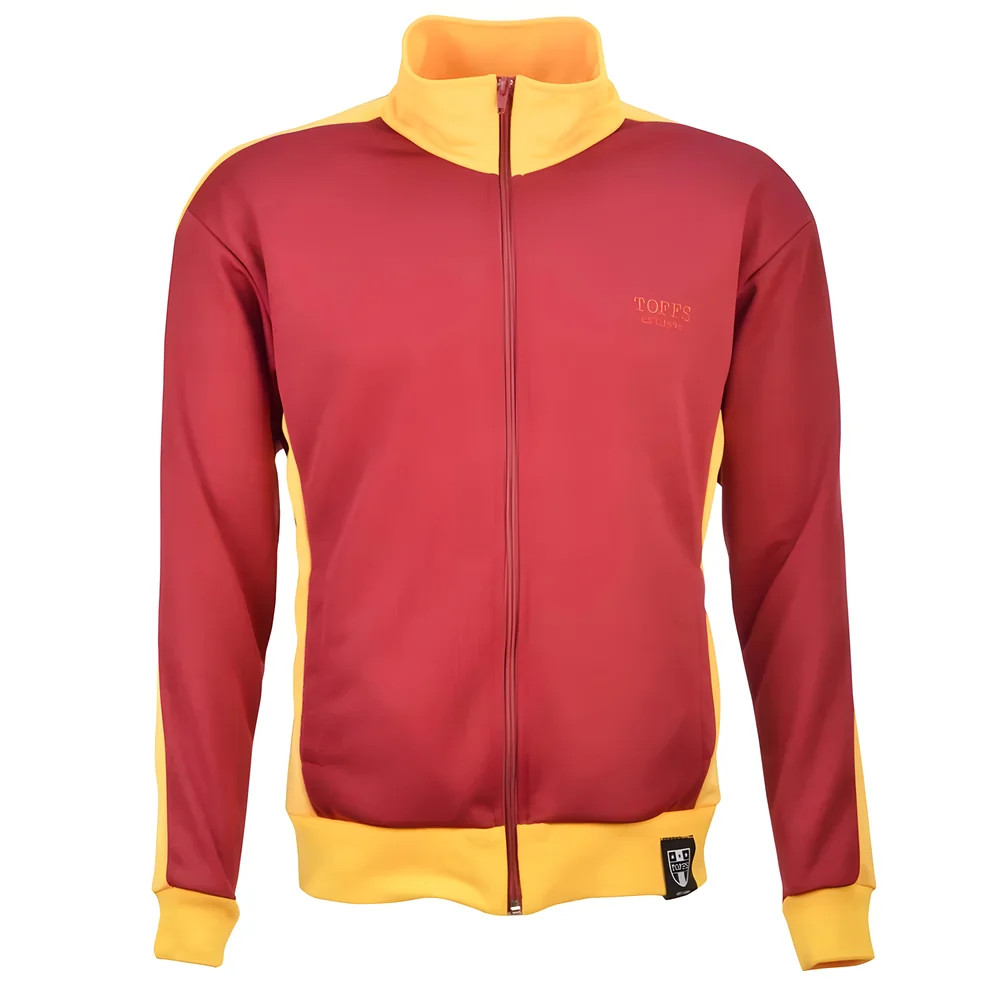 Toffs Est 1990 Track Top - /Amber Polyester Chelsea Men's Maroon 5XL