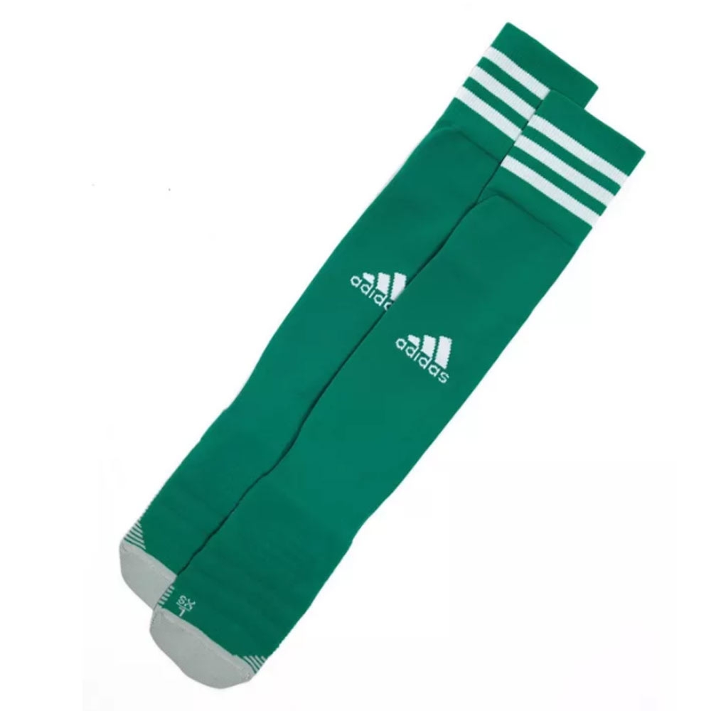 green adidas football socks