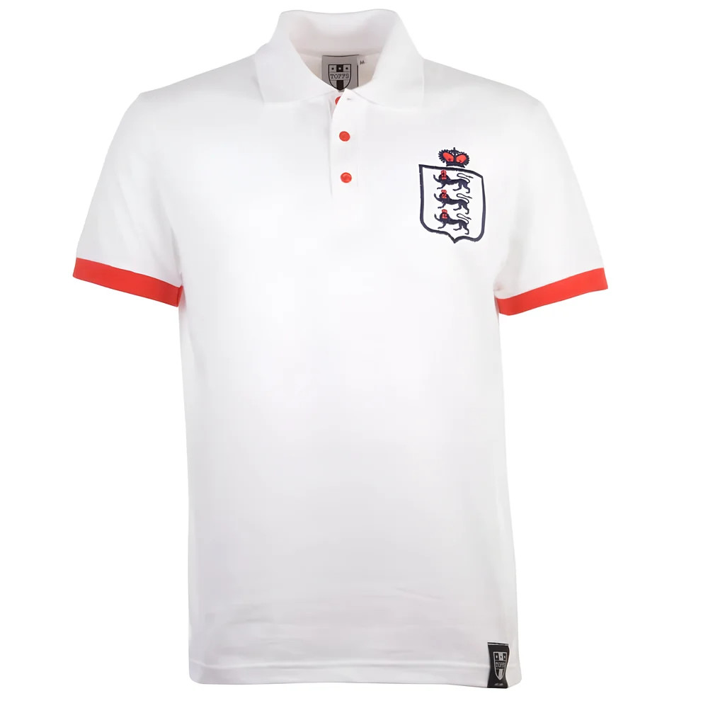 England Polo Shirt Polyester Made By: Toffs Men's White 5XL