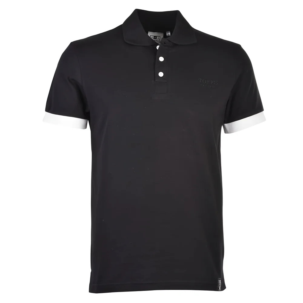 Toffs Est 1990 Polo Shirt Polyester Chelsea Men's Black 3XL