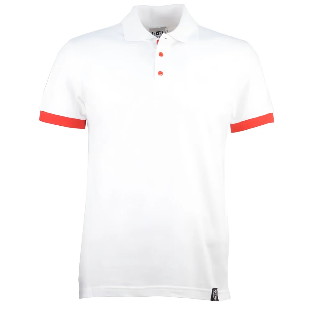 Toffs Est 1990 Polo Shirt Polyester Chelsea Men's White 3XL