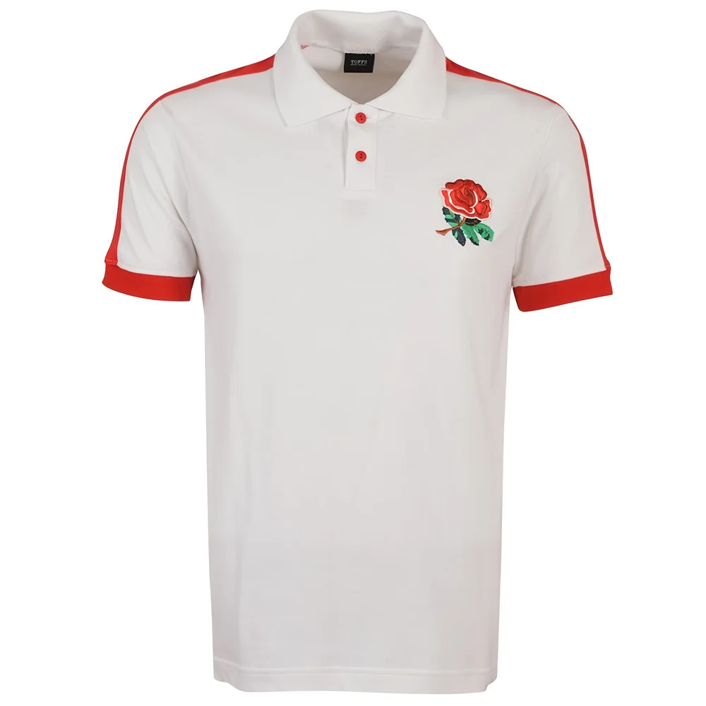England Rugby World Cup Polo Polyester Made By: Toffs Men's White 4XL