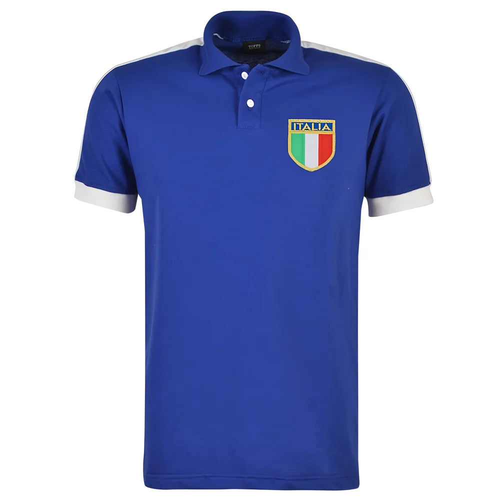 Italy Rugby World Cup Polo Polyester Made By: Toffs Men's Blue 4XL