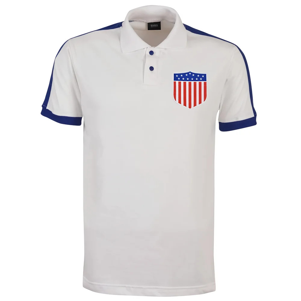 Usa Rugby World Cup Polo Polyester Made By: Toffs Men's White 5XL