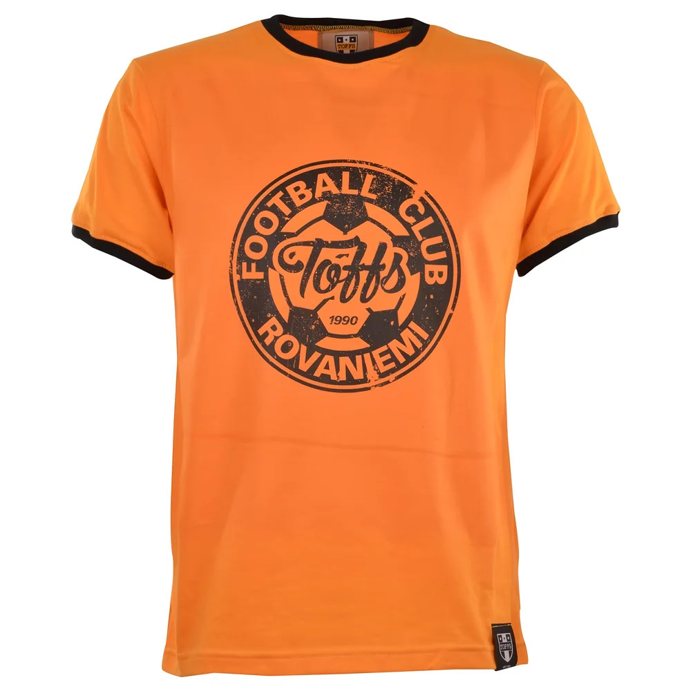 Toffs Rovaniemi T-Shirt - Amber/ Ringer Polyester Chelsea Men's Black 5XL