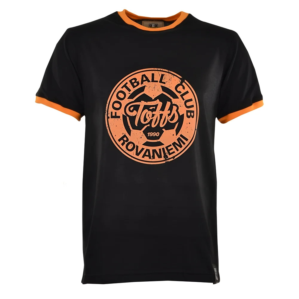 Toffs Rovaniemi T-Shirt - /Amber Ringer Polyester Chelsea Men's Black 5XL