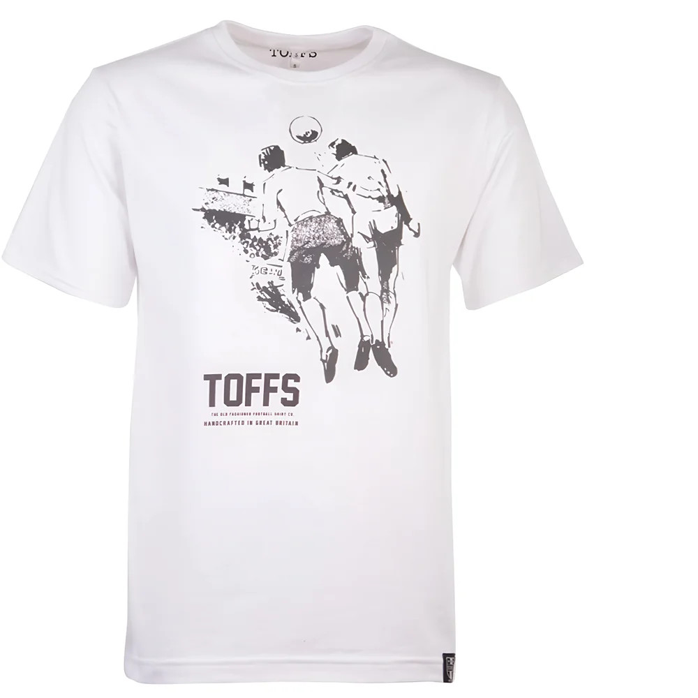 Toffs Header T-Shirt- Polyester Chelsea Men's White 3XL